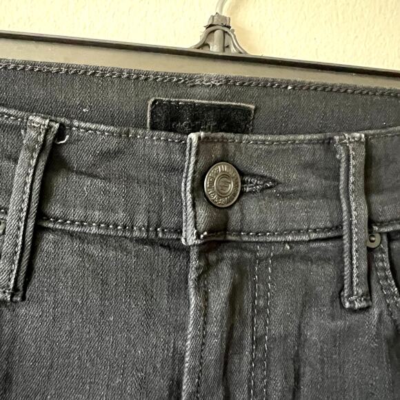 Mother Stunner zip Ankle Step Fray Not Guilty Skinny Jeans Size 26 DR - Picture 4 of 6